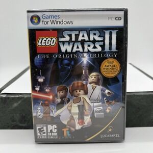 LEGO Star Wars II Original Trilogy PC CD-ROM Complete LucasArts 2006 Game Sealed